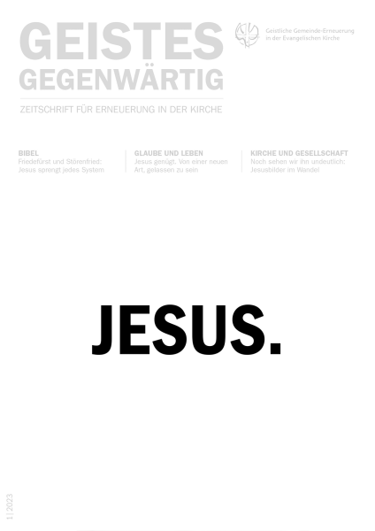 Titel GEISTESGEGENWÄRTIG 1/2023